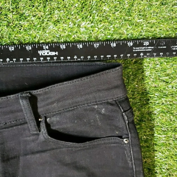 Mnml Womens Jeans 36 X 32 Black Distressed Stretch - Picture 6 of 9